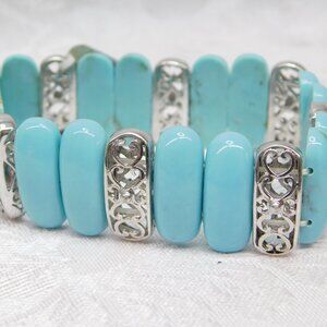 Vintage Genuine Turquoise Bracelet